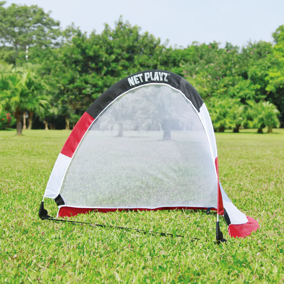 NET PLAYZ Pop-Up Soccer Training Goal Set