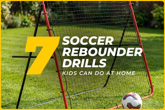 7 Soccer Rebounder Drills Kids Can Do at Home