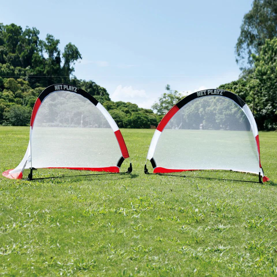 NET PLAYZ Pop-Up Soccer Training Goal Set