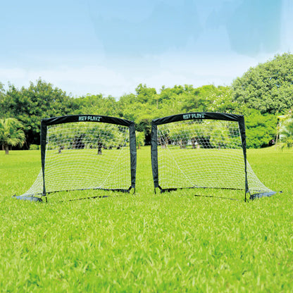 NET PLAYZ Foldable Soccer Goal Set
