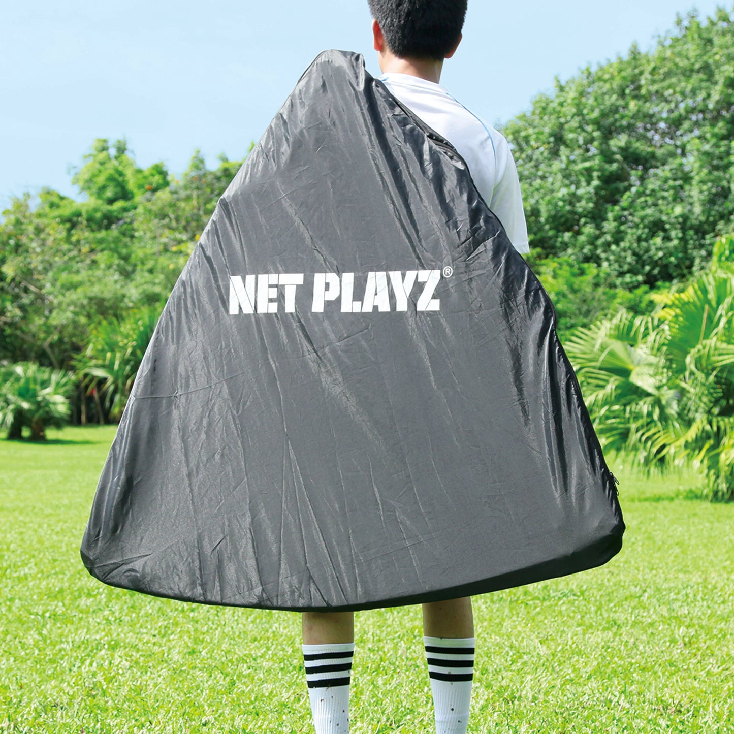 NET PLAYZ Foldable Soccer Goal Set