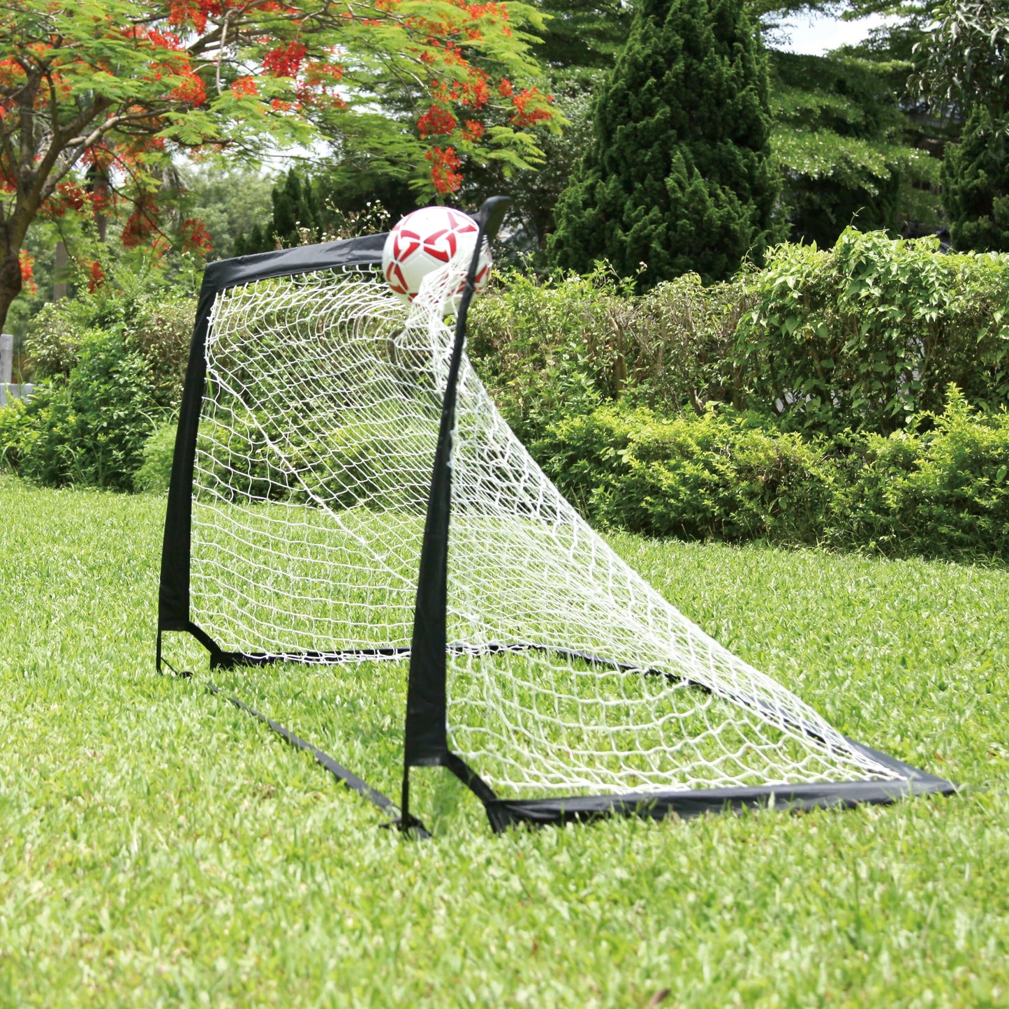 NET PLAYZ Foldable Soccer Goal - Small